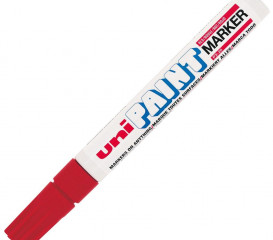 Lakový popisovač uni PAINT PX-20 červený