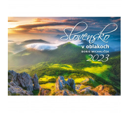 Nástenný kalendár Slovensko v oblakoch 2023