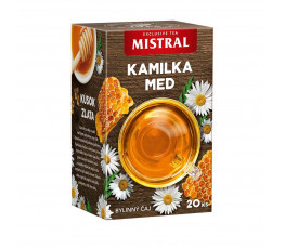 Čaj MISTRAL bylinný kamilka, med HB 30 g