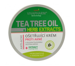 TEA TREE OIL & EXTRACTS Ošetrujúci krém proti akné