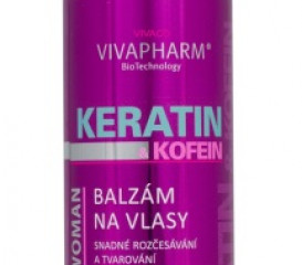 Keratínový balzam na vlasy s kofeínom VIVAPHARM
