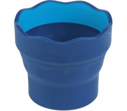 Pohárik na vodu Klik Faber Castell modrý