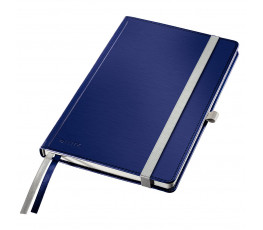 Zápisník linajkový A5 Leitz Style tvrdé dosky titánovo modrý
