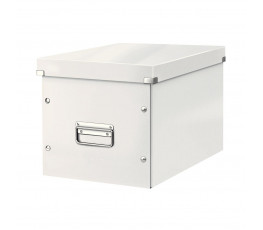 Štvorcová škatuľa Click & Store A4 biela