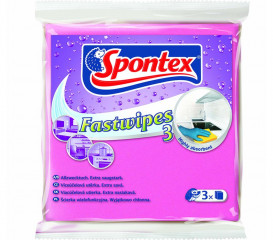 Utierka z viskózy Spontex Fast Wipes 3 kusy
